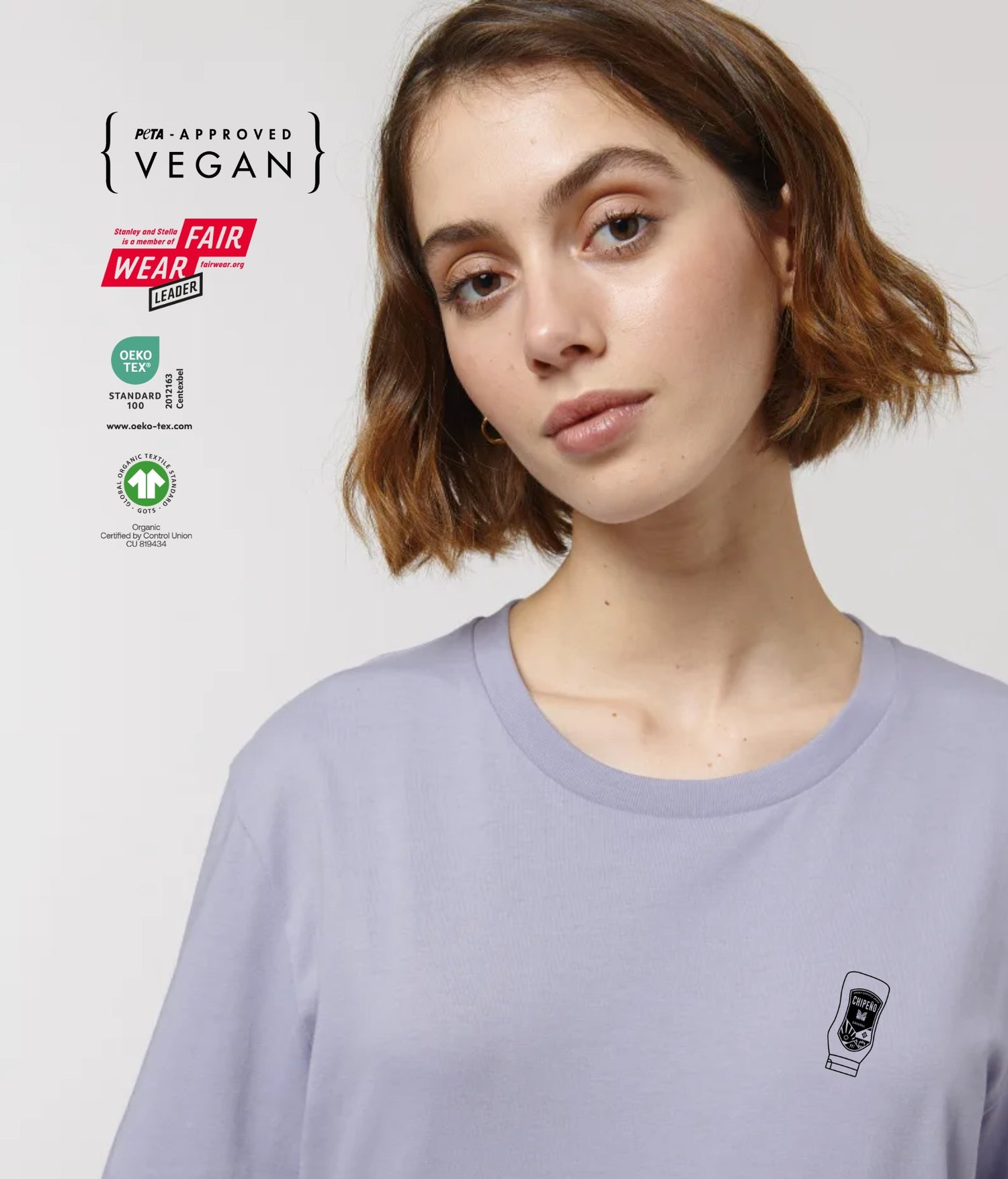 LAVENDEL T-SHIRT CHIPEĂ‘O