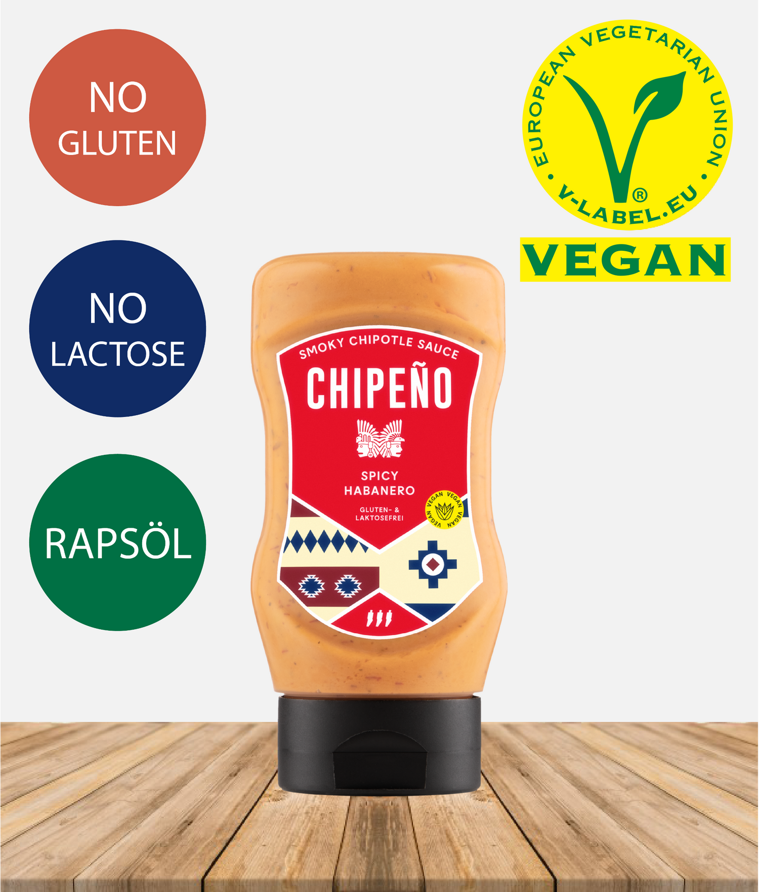 Chipeño™ Spicy Habanero 300ml Exp. 02/25