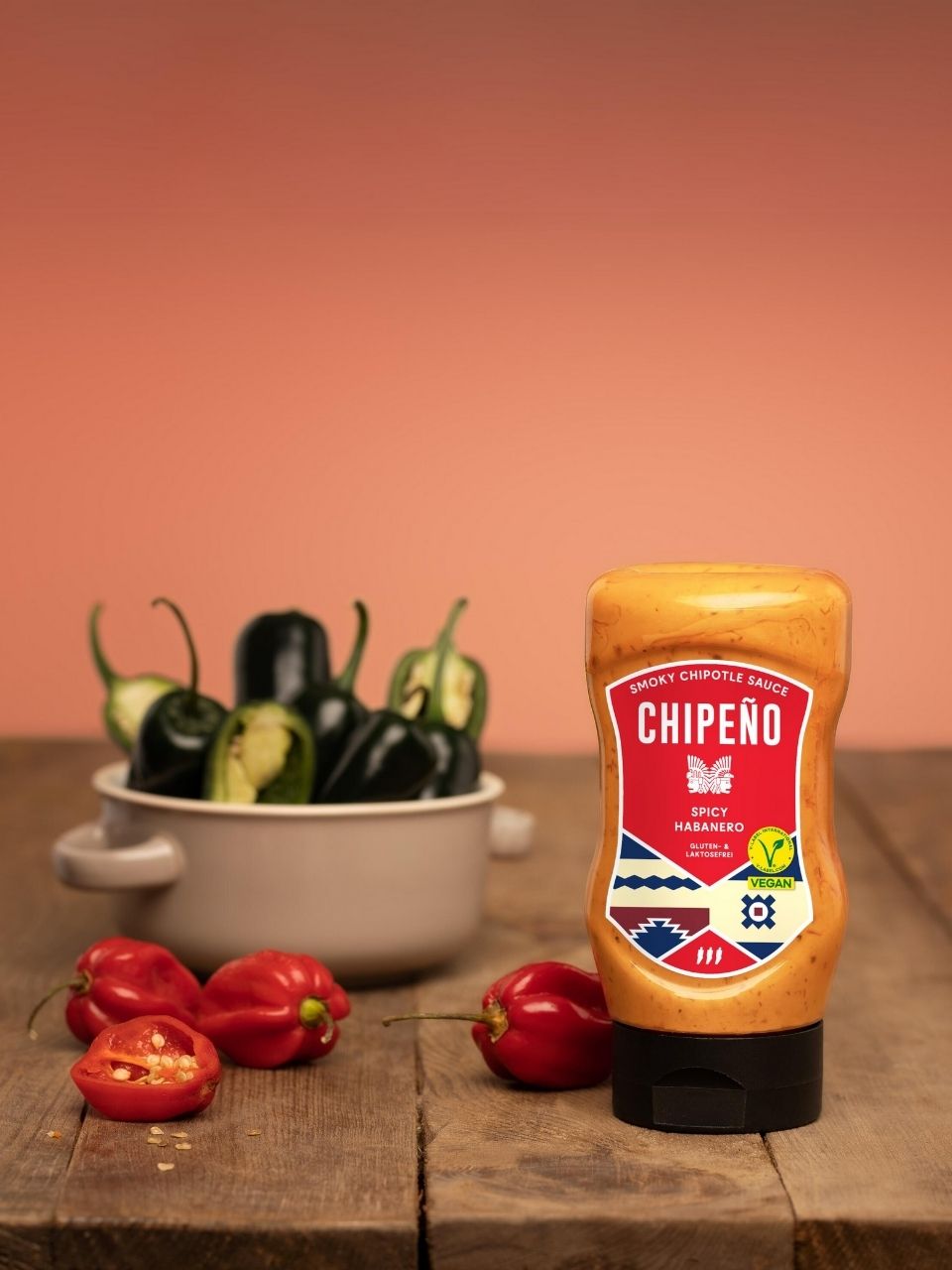 Chipeño™ Spicy Habanero 300ml MHD 02/25
