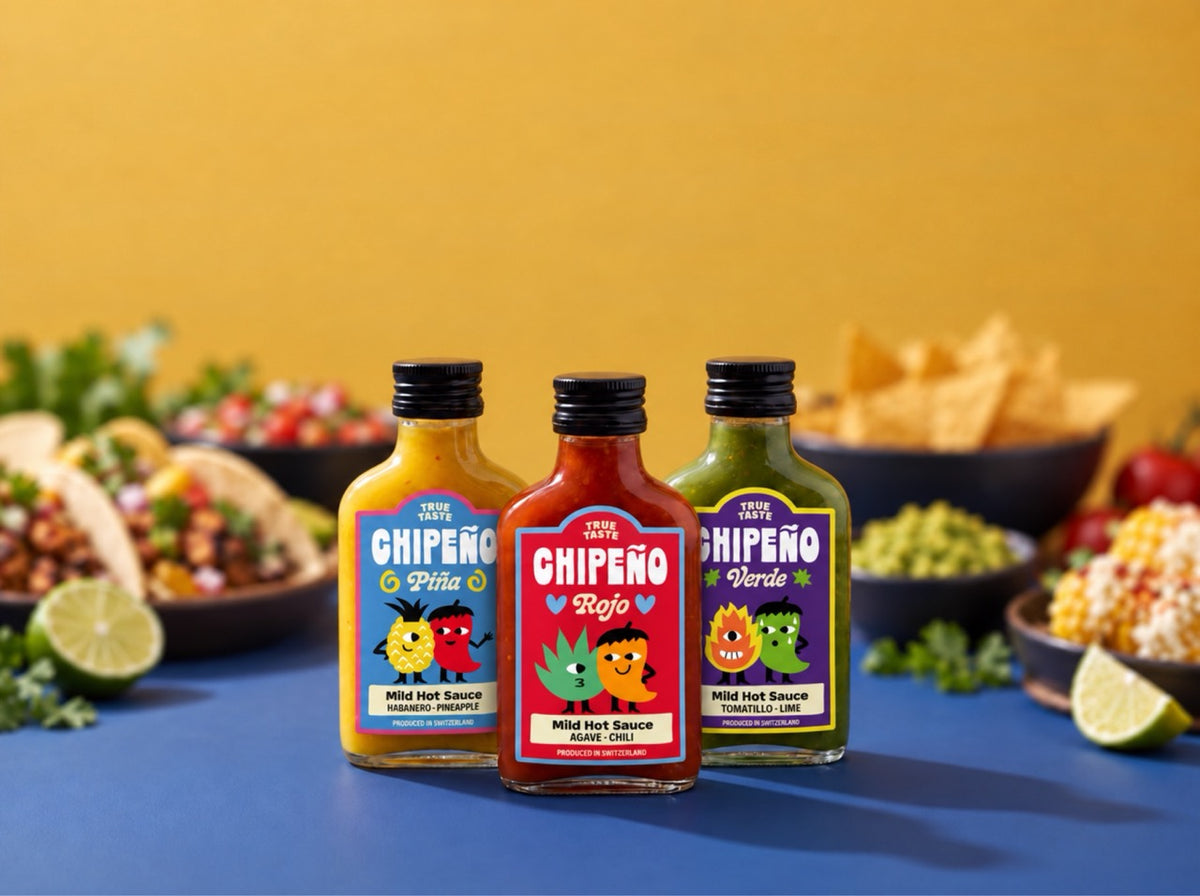 Mild Hot Sauce Bundle of 3 x 100 ml