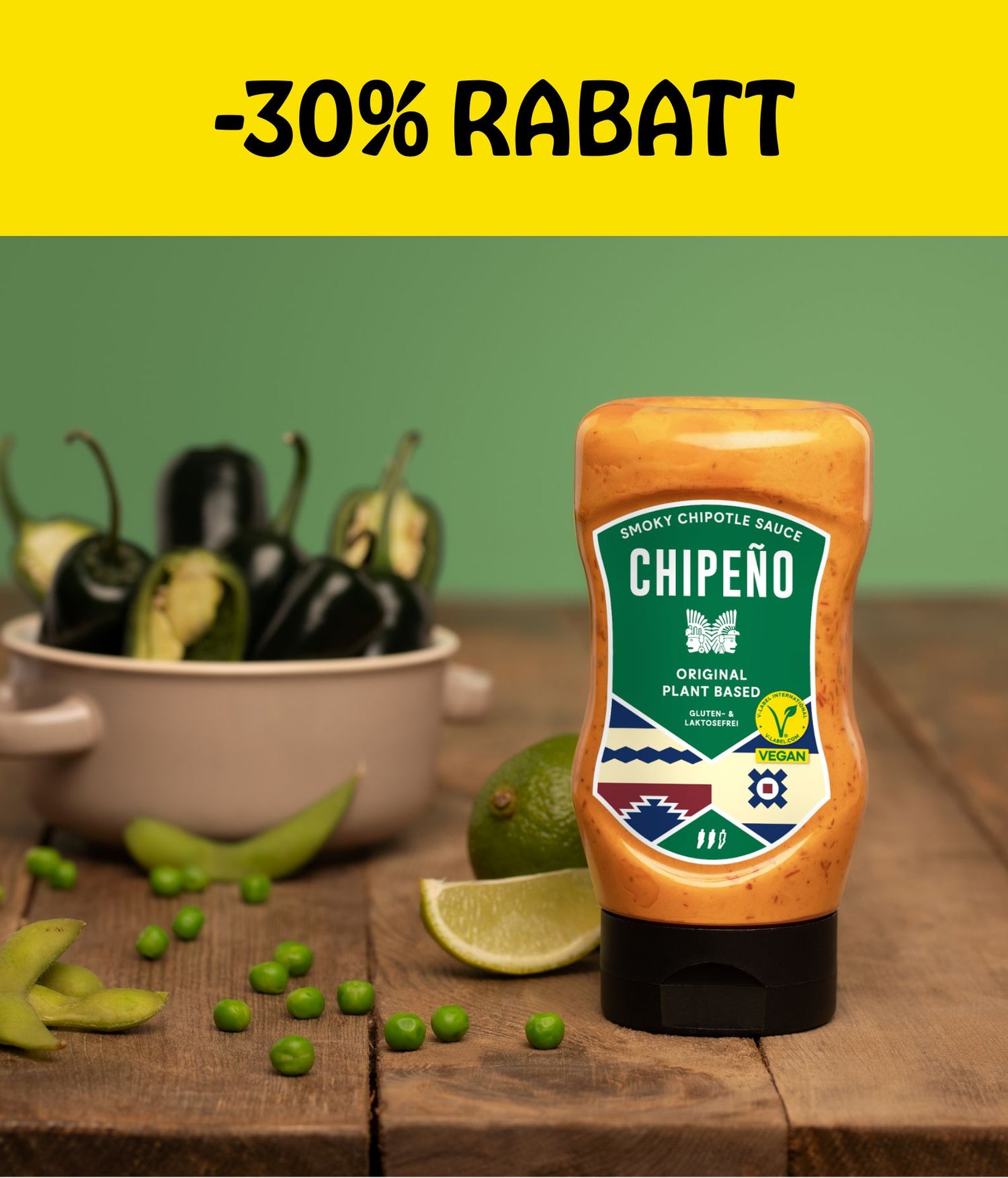 Chipeño™ Plant Based 300ml MHD 01.01.2026